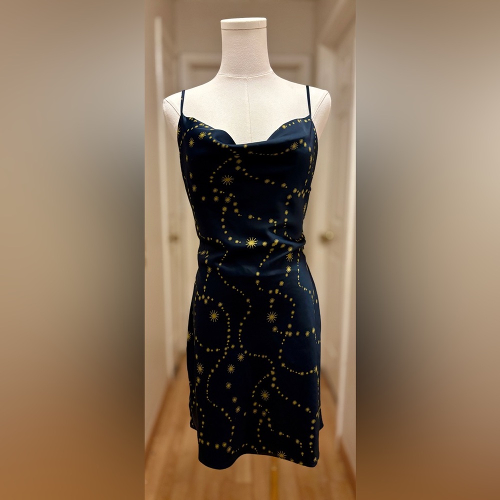 Urban Outfitters celestial slip dress sz M